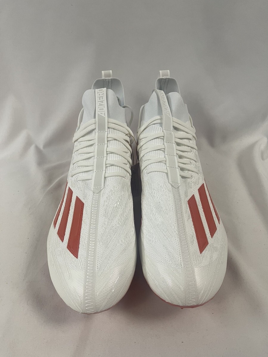 Adidas Adizero 2022 Primeknit Football Cleats White Orange HP8742