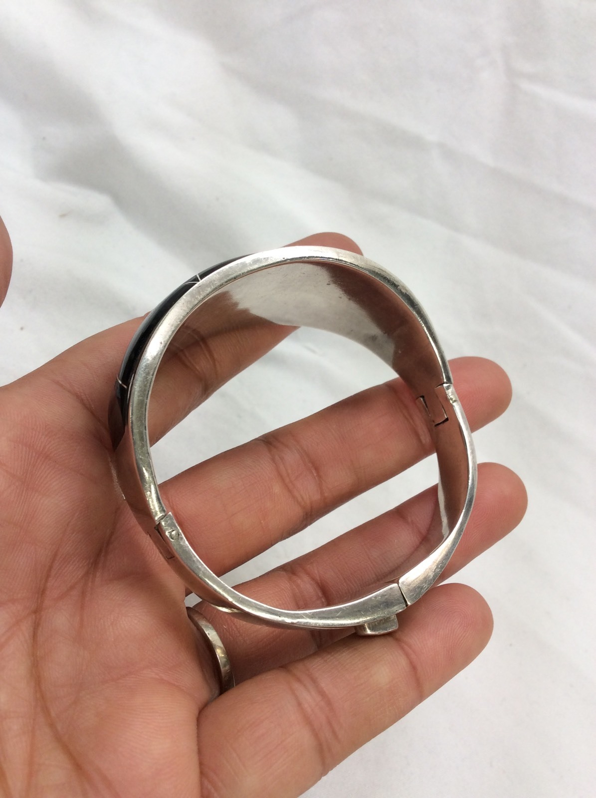 Stunning statement Vtg Artisan Studio Sterling si… - image 4