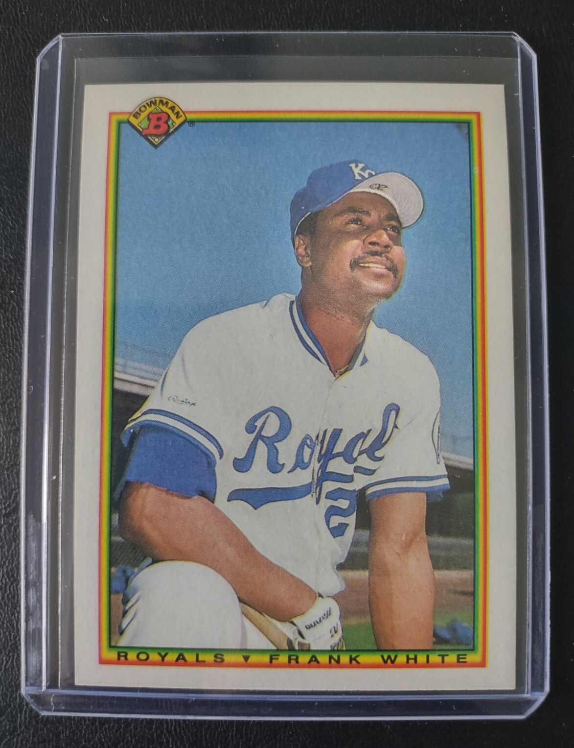 Frank White Kansas City Royals 1990 Bowman Baseball Card 371 eBay