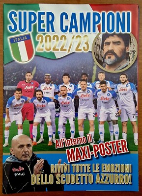 Poster Napoli Campioni D'Italia 2022-23 - Fabriqué En Italie