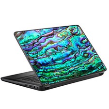 Skins for HP 2000 Laptop Decals wrap - Abalone Ripples Green Blue Purple
