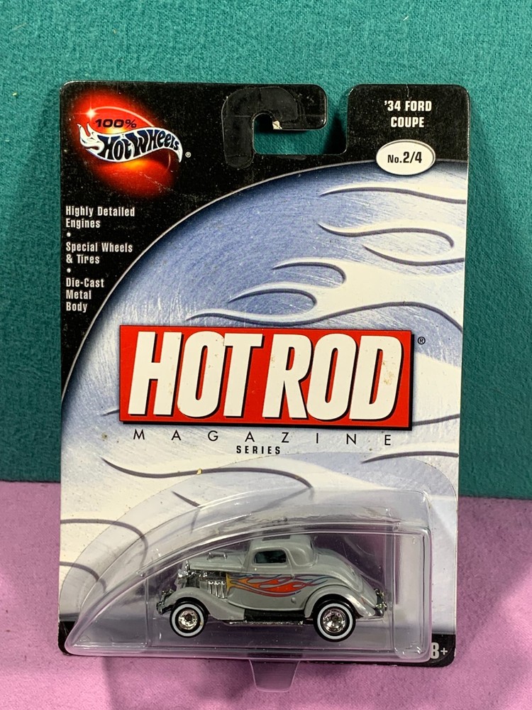 1934 34 Ford Coupe Racing Champions Hot Rod Magazine Issue 2/4 2002