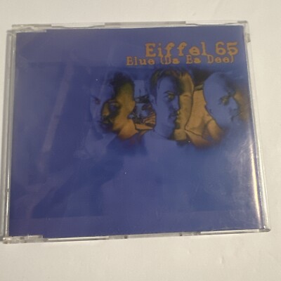 EIFFEL 65 BLUE DA BA DEE CD 6 Mixes MAXI SINGLE CD 1999 Made In Spain