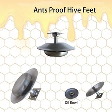 Stainless Steel Ants Proof Hive Feet Beehive Stand 4Feet/Set  Equipment