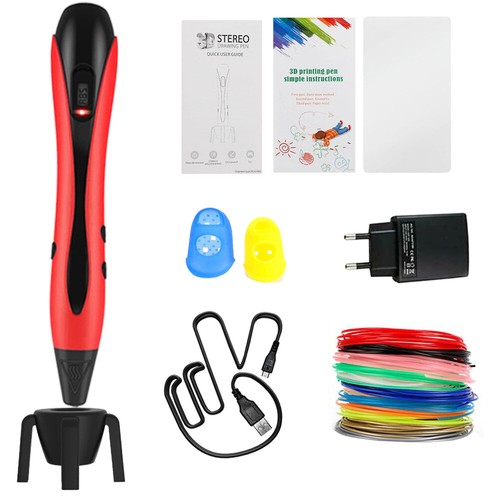 3D Stifte SET 1,75MM 12Farben 120ft PLA Filament ABS 3D Pen DIY Kinder Geschenk - Bild 53 von 55