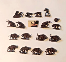 Soldatini Atlantic Indiani- Bisonti serie Far West scala H0 #BW1