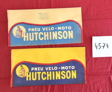 N°4574 / HUTCHINSON  pneu vélo-moto chaussures a l'Aigle / 2 chapeaux en papier