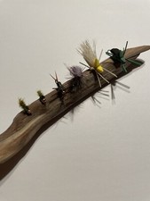 6pcs Flies Assorted Fly Fishing Euro Nymph Parachute Hopper Dry Dropper