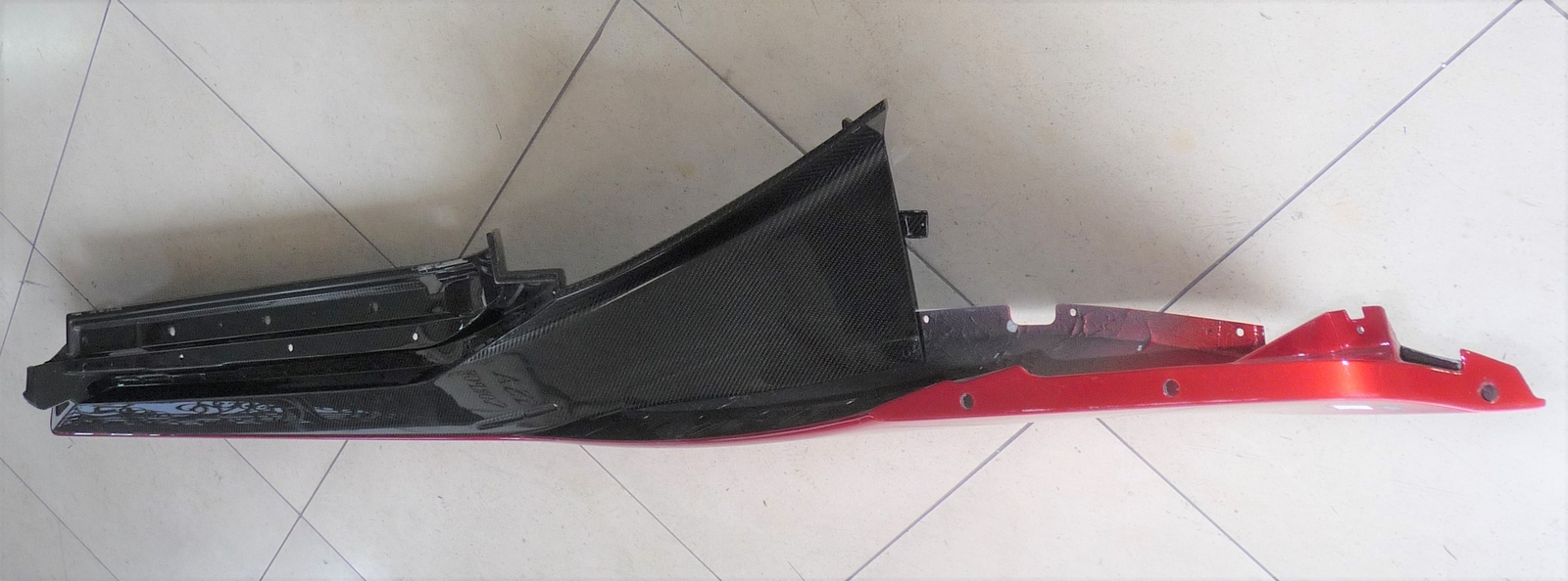 Lamborghini Sian Left Rocker Carbon Fiber Molding Skirt Panel Cover 47F853889 OE