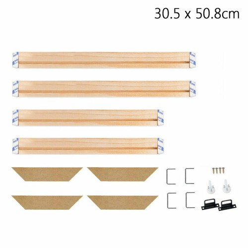 DIY Sturdy Wood Bar Stretcher Strip Art Frame For Canvas Painting Multiple Sizes - Picture 57 of 82