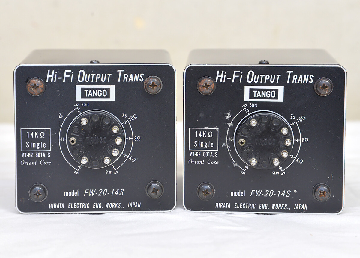 TANGO FW-20-14S Single Hi-Fi Output Transformer Pair Set Orient 