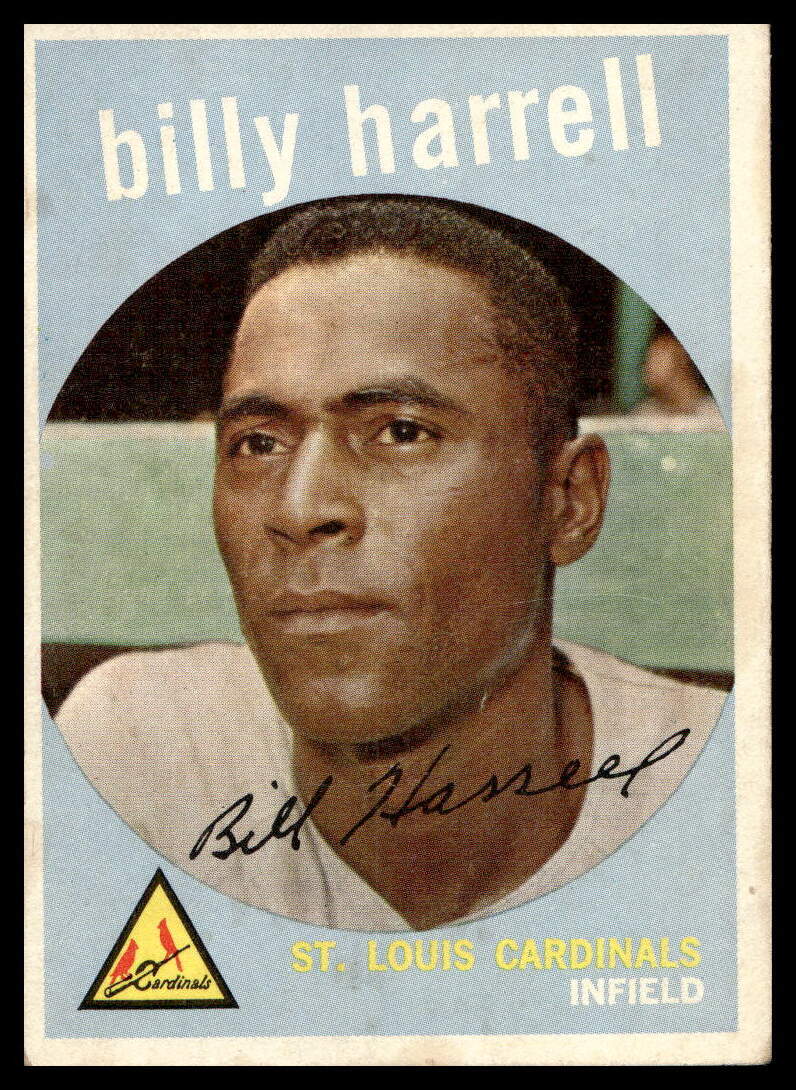 1959 Topps #433 Billy Harrell St. Louis Cardinals EX-EXMINT SET