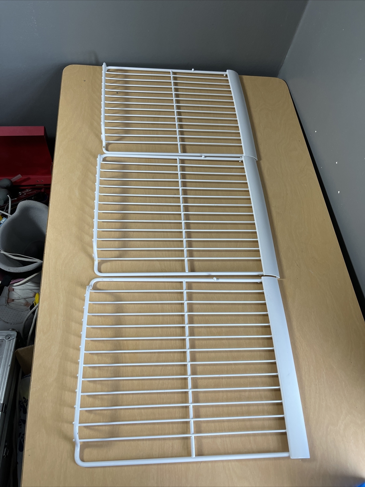 GENUINE OEM AMANA REFRIGERATOR FREEZER METAL WIRE SHELF SET LOT OF 3 | eBay
