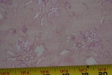 By 1/2 Yd, Pink Floral on Pink Quilt Cotton, P1848