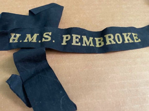 H.M.S Pembroke Naval Hat Talley
