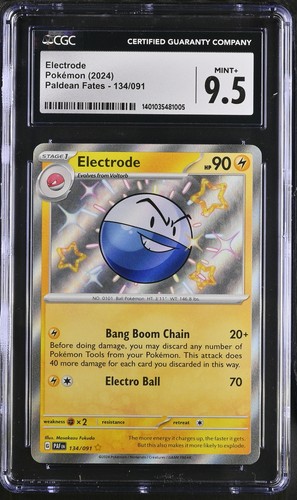 Electrode graded CGC 9.5 for sale on eBay