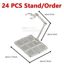2/6/18/24 Pcs HG144 Action Figure Display Holder Base Doll Model Support Stand