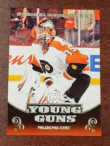 2010-11 SERGEI BOBROVSKY YOUNG GUNS UPPER DECK SERIES 1 ROOKIE RC PANTHERS FLA