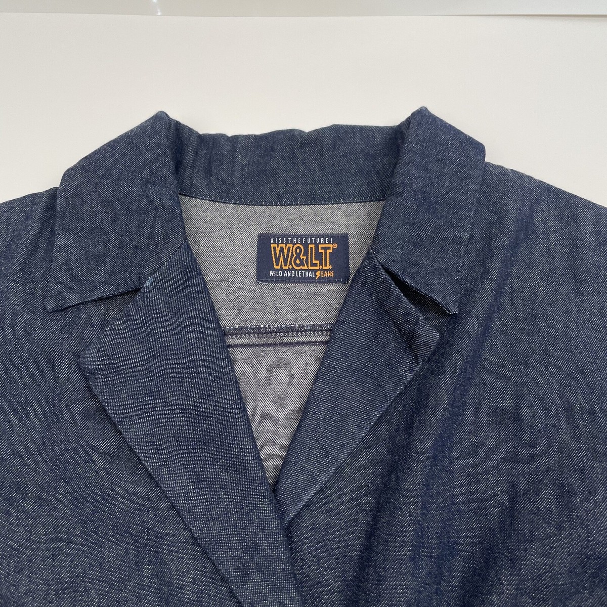 W&LT W.&L.T. Walter van Beirendonck Vintage Denim Dress Women's