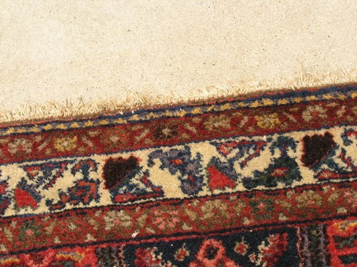 Alfombra oriental Hamadan anudada a mano/tejida a mano 55"" x 91"" lavada en remojo - Imagen 8 de 24