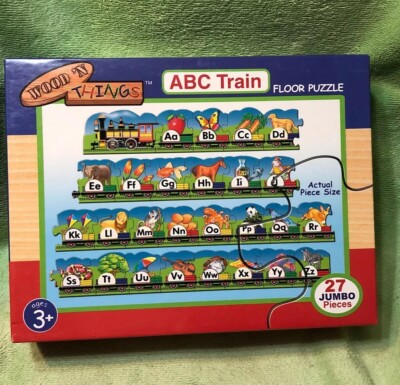 abc train floor puzzle