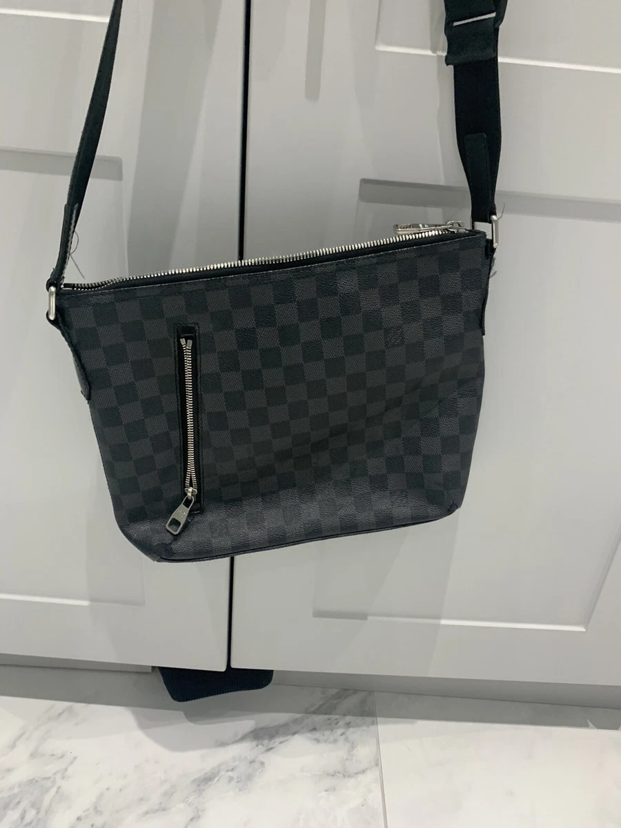 Louis Vuitton Mick NM Handbag Damier Graphite PM Black 1635641