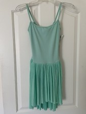NWT Adult Medium Mint Green Lyrical Ballet Dance Dress BodyWrappers