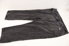 Wrangler Vintage Black Jeans 3/4 Length W46 L26 Retro Style