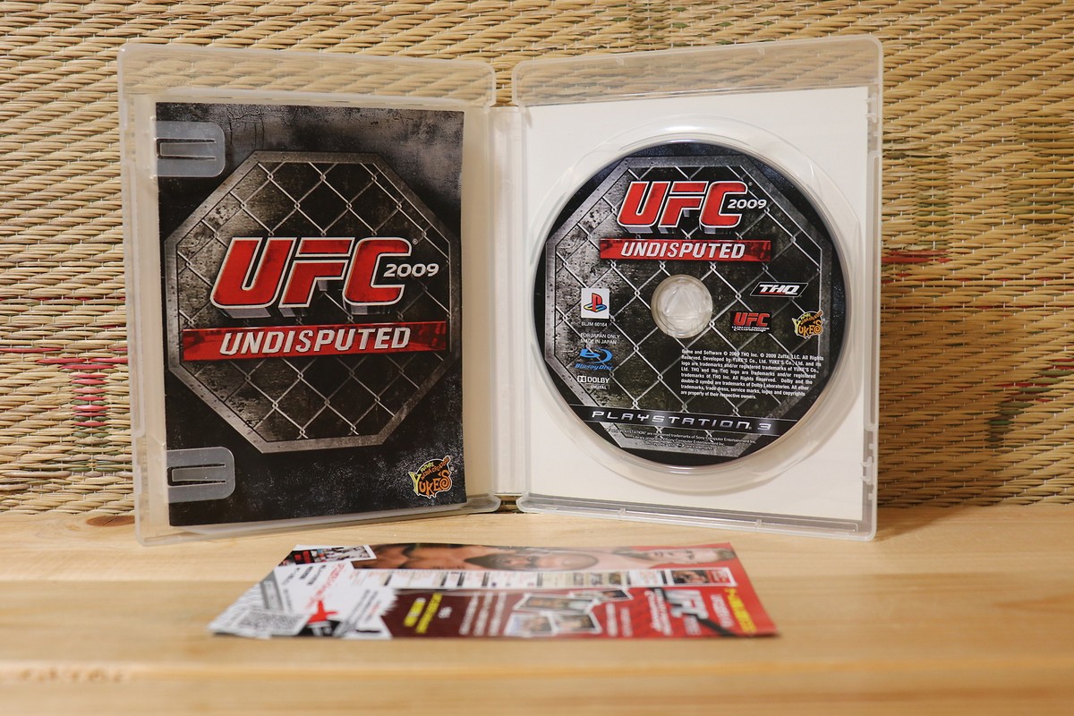 Jeu UFC 2009 Undisputed - PS3 NTSC-J Japon - Version Complète - Très Bon état