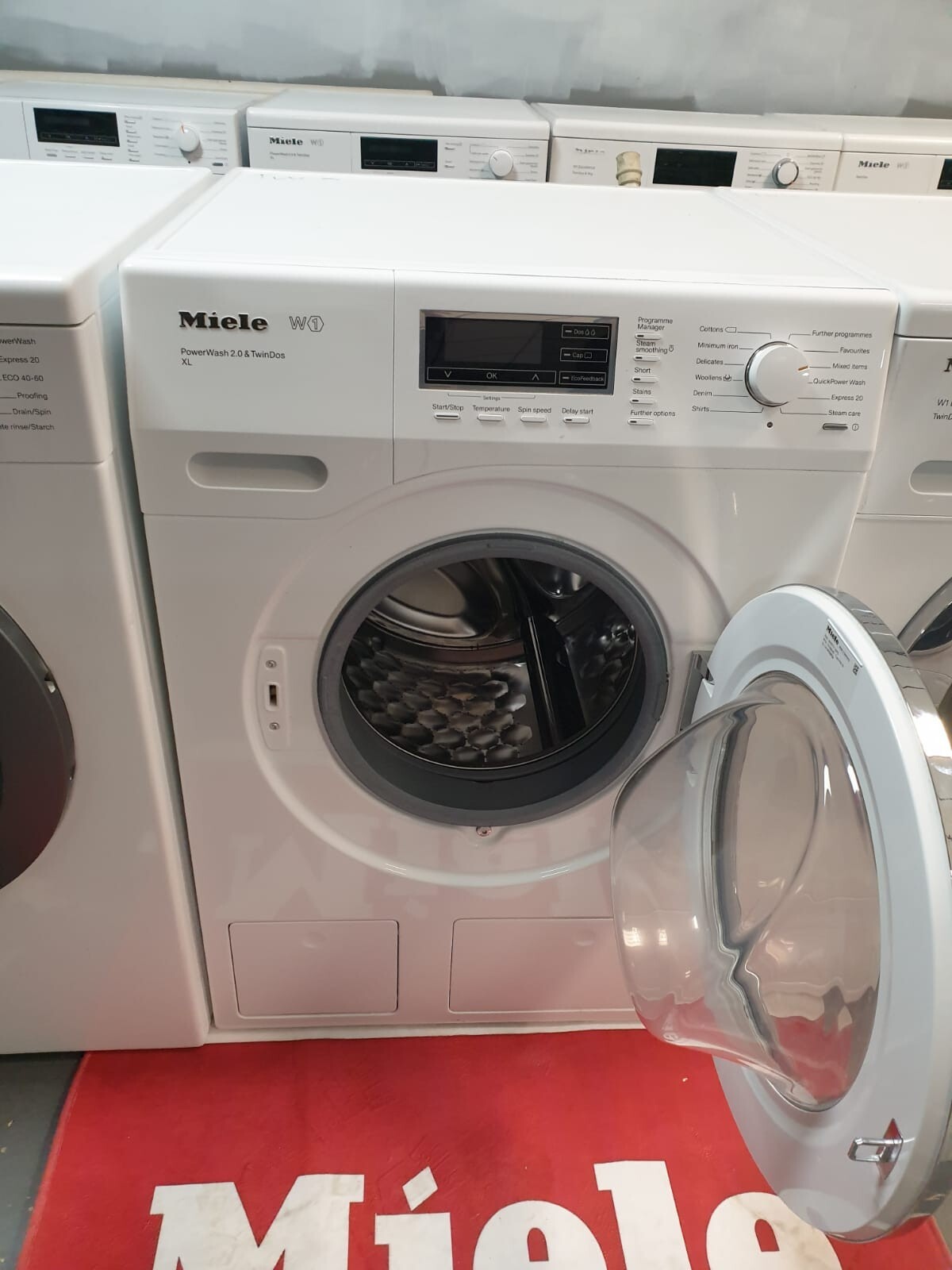Miele W1 WKR771wps 9kg Washing Machine 1600 Spin Speed Steam Care 🅰️+++ Energy eBay