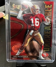 2020 Select Football Joe Montana Unbreakable Insert #U7 SAN FRANCISCO 49ERS