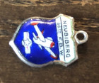 Vintage Nuebiberg 86th F.B.W. Thunderjet 800 Silver Enamel Shield Charm FBW — photo 6