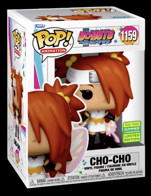 BORUTO NARUTO NEXT GENERATIONS FUNKO POP #1159 CHO-CHO EXCLUSIVE COLLECTIBLE TOY