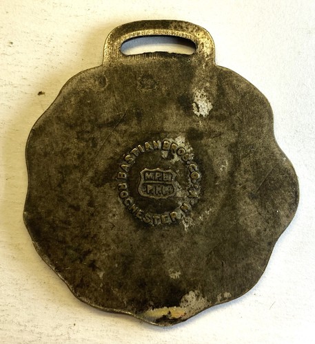 Vintage Odd Fellows Watch Fob/Medallian O.O.H.&P. 1918 - Picture 2 of 2