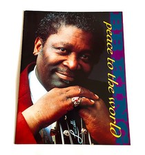 B.B. KING Peace To The World 1991 JAPAN CONCERT TOUR PROGRAM BOOK Blues B01