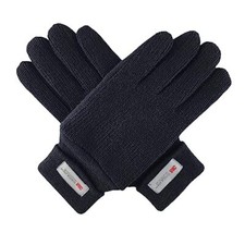 Men's Winter Wool Knit Touchscreen Warm Glove with Thinsulate Fleece Lining Top