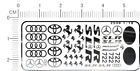 <!--F#f_0-->chrome(metal) decals CAR logo (Silver) for model kits 2539<!--F/-->