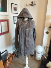 Ladies Numph Urban Outfitters Hooded Parka Style Coat Size Eu 36 Uk 10