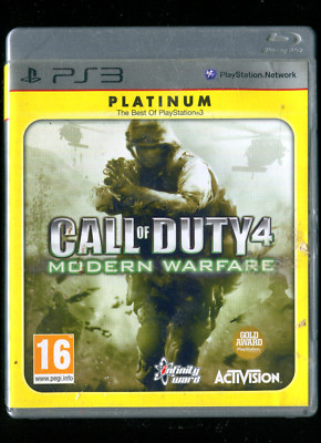 Call of Duty 4: Modern Warfare PlayStation 3 PS3 Game - Complete in Box CIB PAL