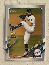 2021 Topps Chrome Base #183 Tony Gonsolin Gold Cup Rookie - Los Angeles Dodgers