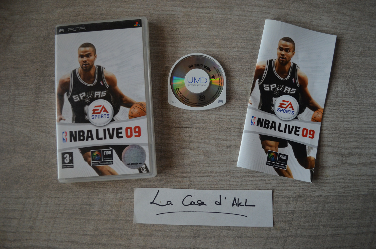 NBA LIVE 09 plus complet sur PSP FR TBE