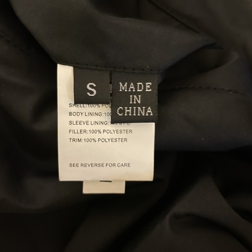 Chaqueta de lana reversible de los pingüinos de Pittsburgh de la NHL mangas de PVC logotipos bordados - Imagen 6 de 12