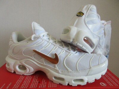 Nike Air Max Plus Removable Swoosh Pack White-Blue-Orange Sz