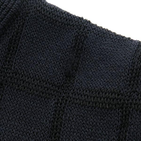 CHANEL Sleeveless Knit Dress Black Rayon Wool FR38 / US6 Made in France Used thumbnail 3