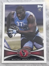 2012 Topps - Whitney Mercilus #156 (RC)