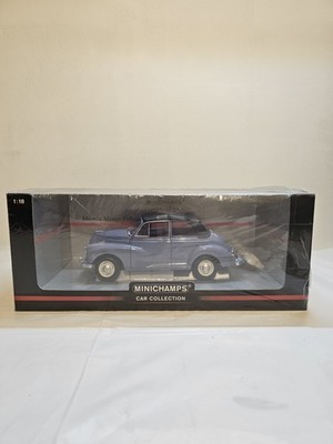 Minichamps 1:18 Morris Minor Convertible Cabrio Diecast Car   Boxed