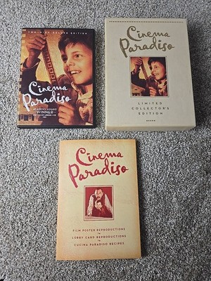 Cinema Paradiso Limited Collector's Edition DVD 2-Disc Deluxe Set Soundtrack