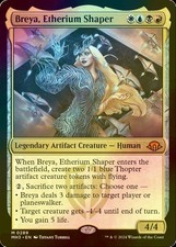 MTG FOIL Breya, Etherium Shaper English MH3