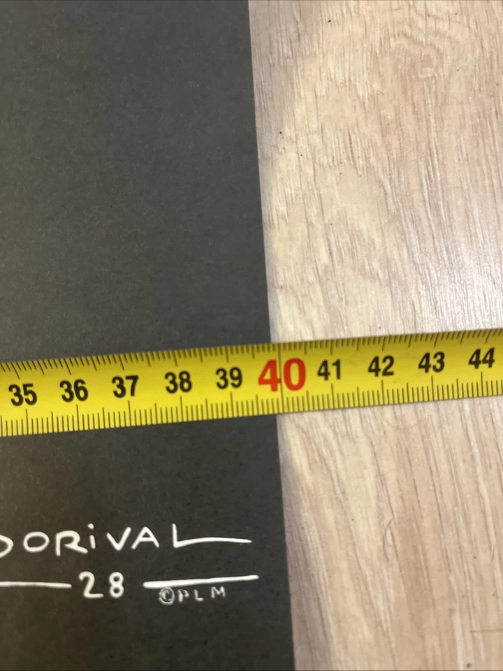 Affiche Poster Mont Blanc Nuit Geo Dorival 28 Plm Col De Voza Tmb - Photo 3/3