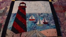 handmade quilted wall hanging